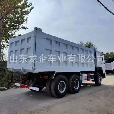 Yük maşınları Howo 371 Dump Truck, Rear