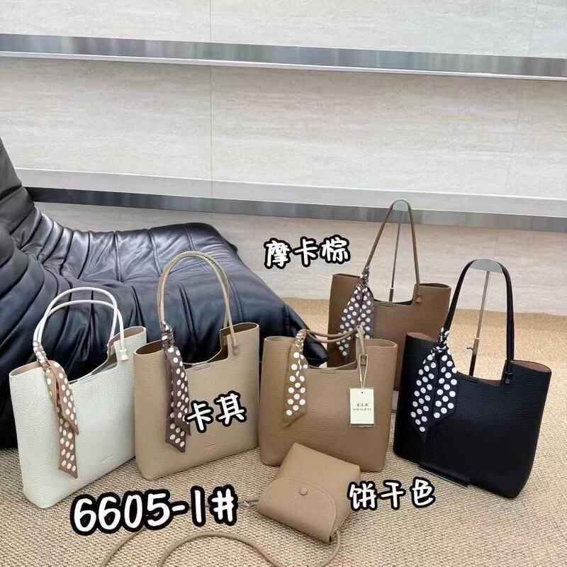 美乐提新款韩版时尚大包2025女包简约托特大容量通勤单肩包子母包|undefined
