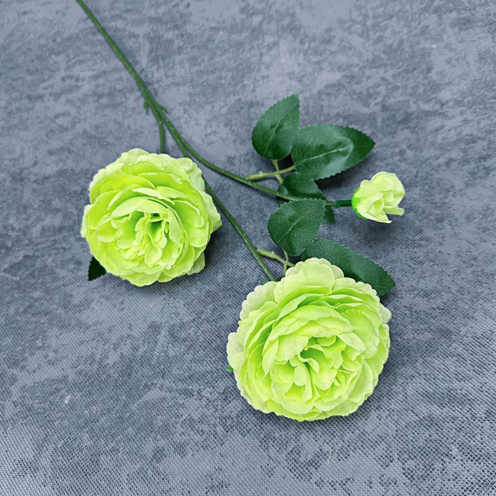 Flores Artificiales, 3 Cabezas de Peonía, Rosa de Estilo Europeo, Arreglo Floral para Bodas, Decoración del Hogar, Adornos de Flores Artificiales Hechos a Mano, Venta al por Mayor