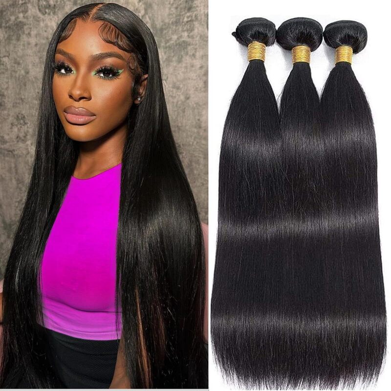 Africa hot wig black straight hair YK chemical fiber hair curtain e-commerce cross-border foreign trade Europe and the United States chemical fiber wig wholesale