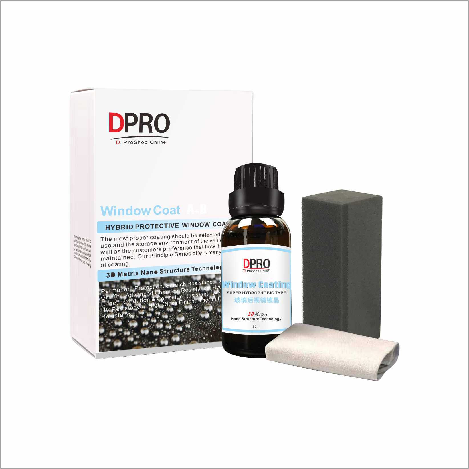 Средство для гидрофобного покрытия зеркал DPRO (Япония)