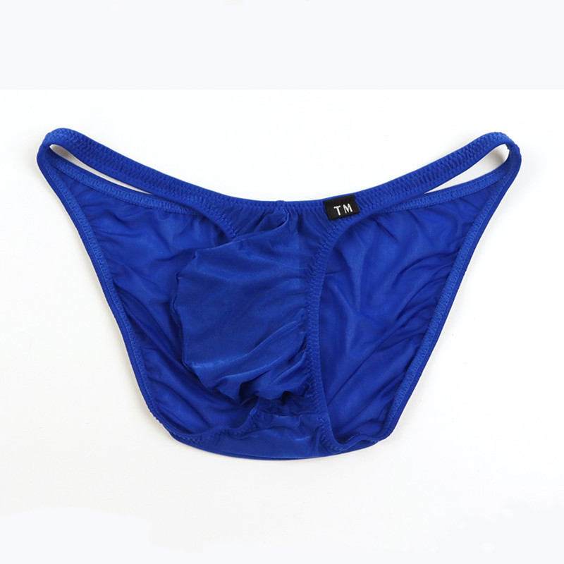 New men's low-rise triangle briefs with large bulge pouch, elastic waistband, breathable, solid color, accentuates the bulge, available for cross-border shipping New men's low-rise triangle briefs with large bulge pouch, elastic waistband, breathable, solid color, accentuates the bulge, available for cross-border shipping