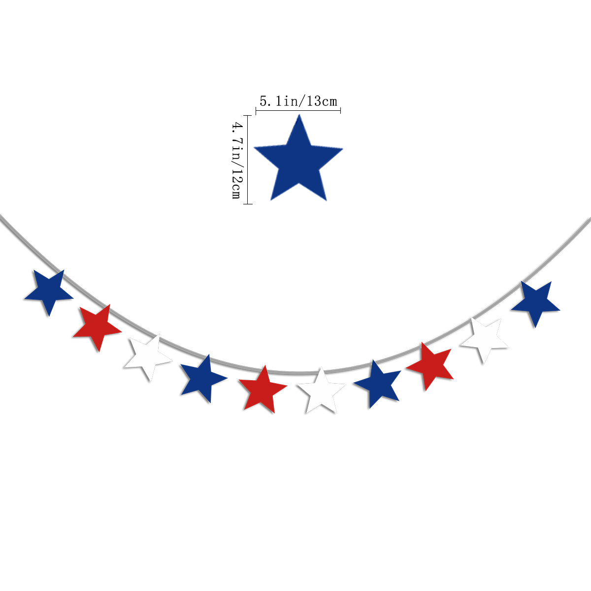 五角星拉旗尺寸