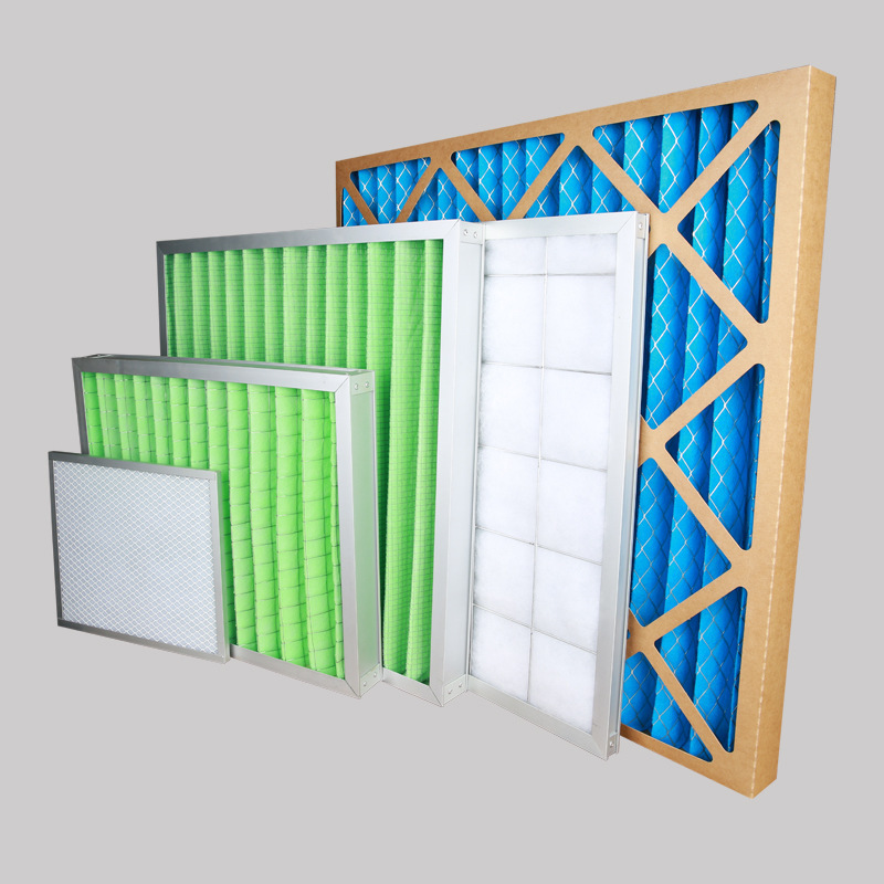 Factory Direct Sales Paper Frame Primary Filter Plate Filter Washable Central Air Conditioning Filter Element