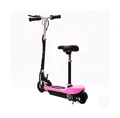 portable scooter for – Qatlanan elektrik skuterlər - pink-pu-wheel-with-seat