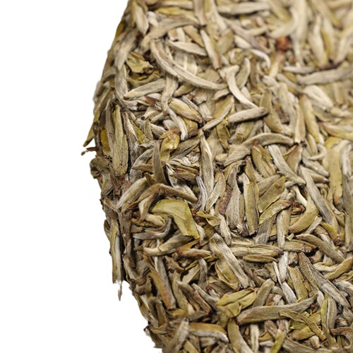  Fuding High Mountain White Tea Silver Needle White Tea Cake with 300g Millimeter Silver Needle Tea Flowers Aroma Wholesale