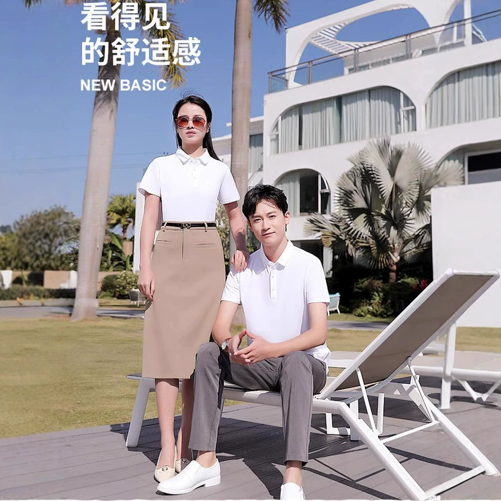 Новая версия рубашки-поло Solona с индивидуальным логотипом, корпоративная рабочая одежда с принтом, декоративная мужская дышащая лацканная рубашка для мастерской компании