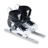 Skating art 018 black and white speed skating single shoes
