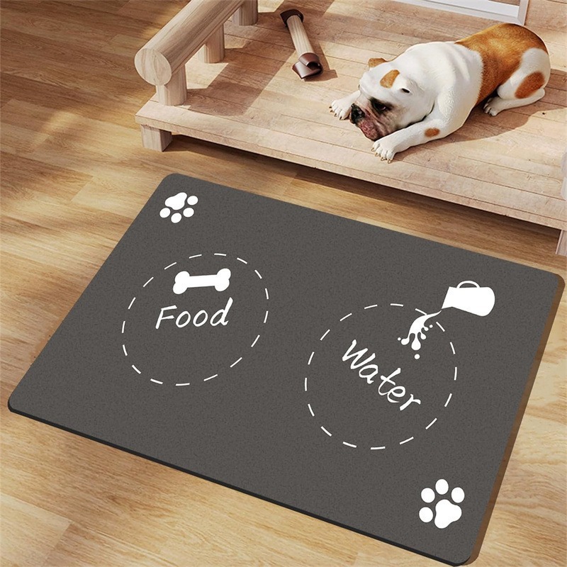 3D Diatomaceous Earth Bath Mat, Water Absorbent, Non-Slip, Dirt-Resistant, Quick-Drying, For Entryway, Bedroom, Living_voghion.com