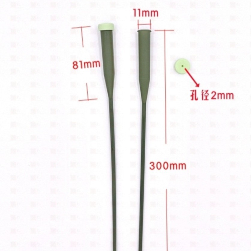 Tubo de goma verde reforzado 30*1,6 CM (50 unidades/paquete)
