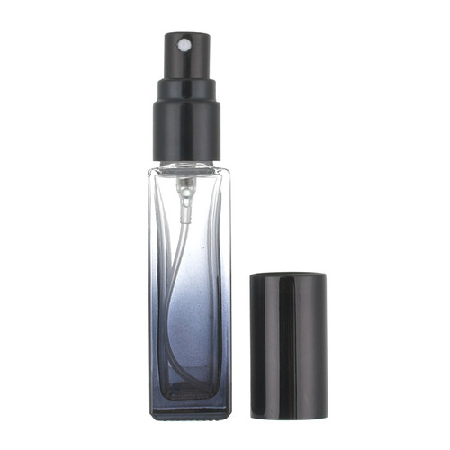 New perfume bottle portable sample press fine spray hydration artifact glass empty bottle
