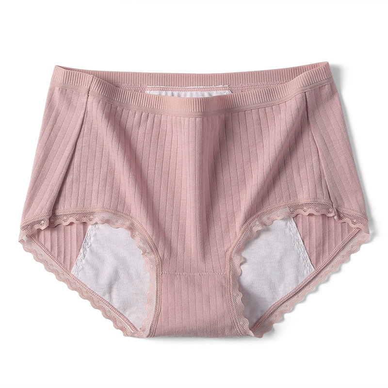 Physiological underwear, cotton hermetic trousers, mid rise, plus size, wholesale