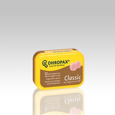 German OHROPAX Wax Pill Earplugs Anti-noise Sleep Sound Insulation Professional Noise Reduction Classic