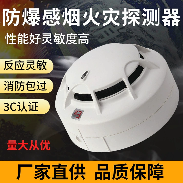 JTY-GF-GST9711(Ex) Бэй взрывозащищенный дымозащищенный взрывозащищенный фотоэлектрический детектор дыма пожарная сигнализация