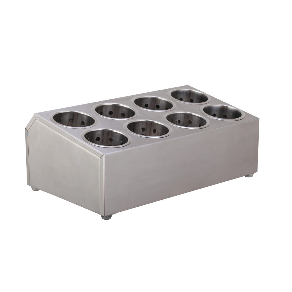 Caja de cuchillo y tenedor de acero inoxidable grueso cuchillo y tenedor cuchillo