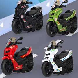 新款加厚耐摔儿童仿真摩托车玩具夹娃娃机小饰品摆件地摊玩具批发