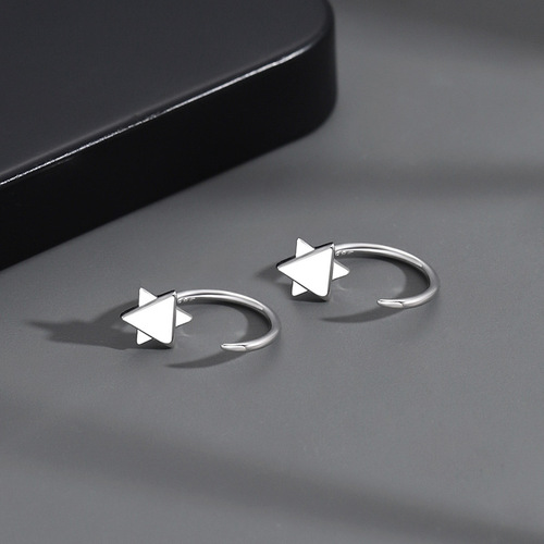 Earrings for men, trendy personalized earrings, ear hooks, men's ear buckles, niche design, ins trendy ear hook ear jewelry