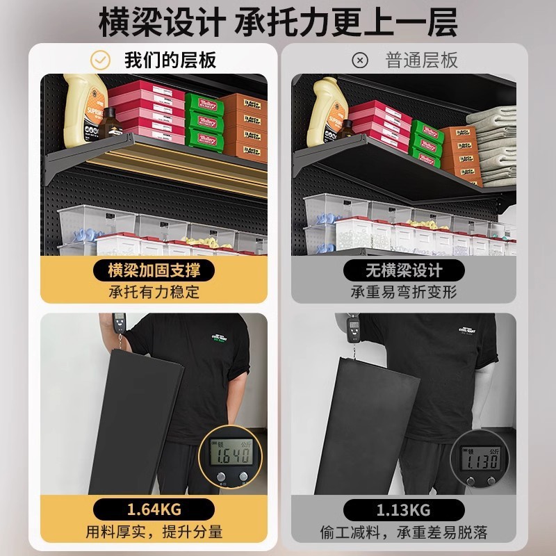 洞洞板户外装备收纳墙骑行露营挂墙板货架置物架落地免打孔立式架|undefined