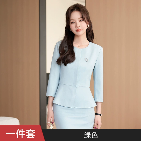 Green classic suit jacket