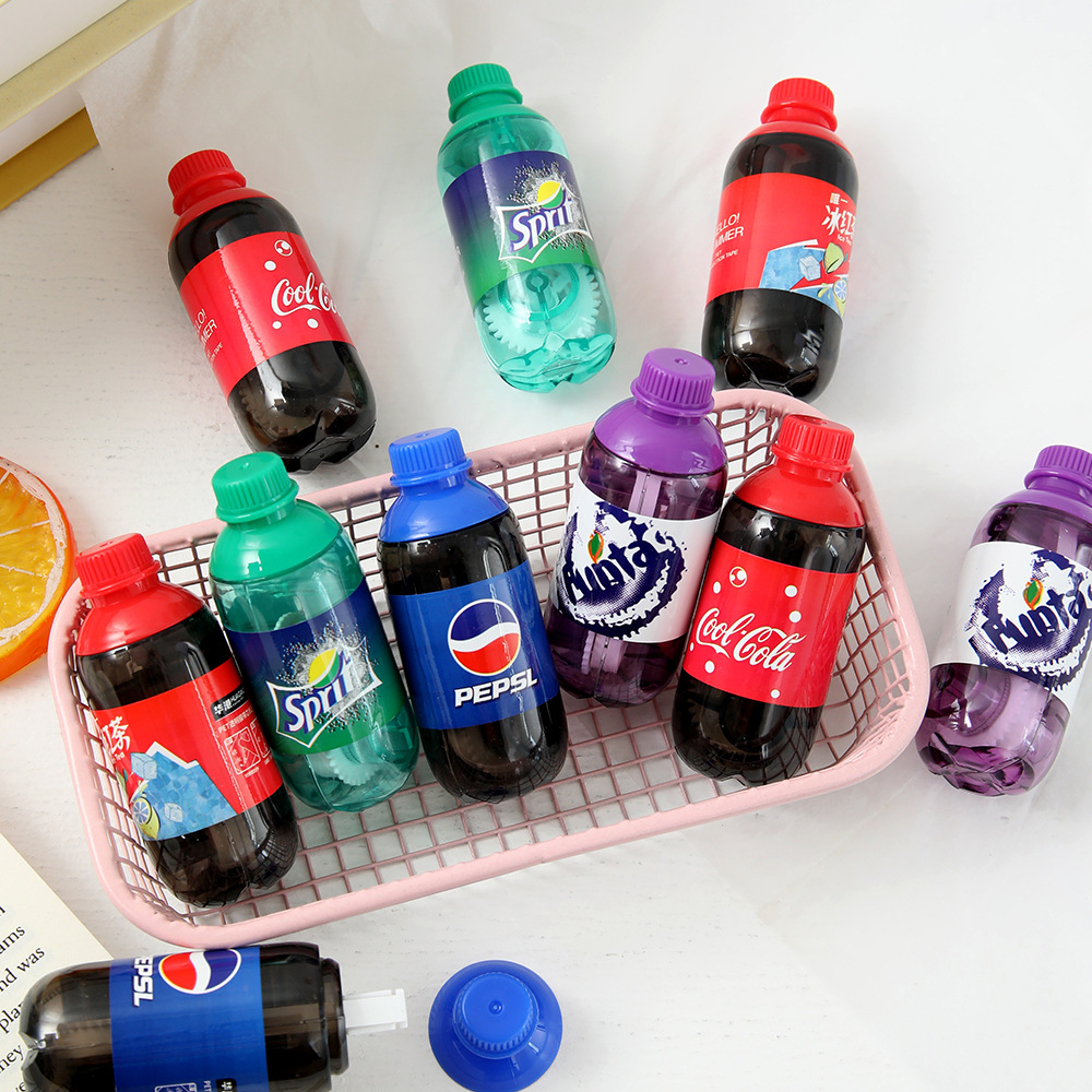 Bebidas gaseosas creativas corrección de dibujos animados simulación juguetes corrección de papelería estudiantes regalos de vacaciones extraños