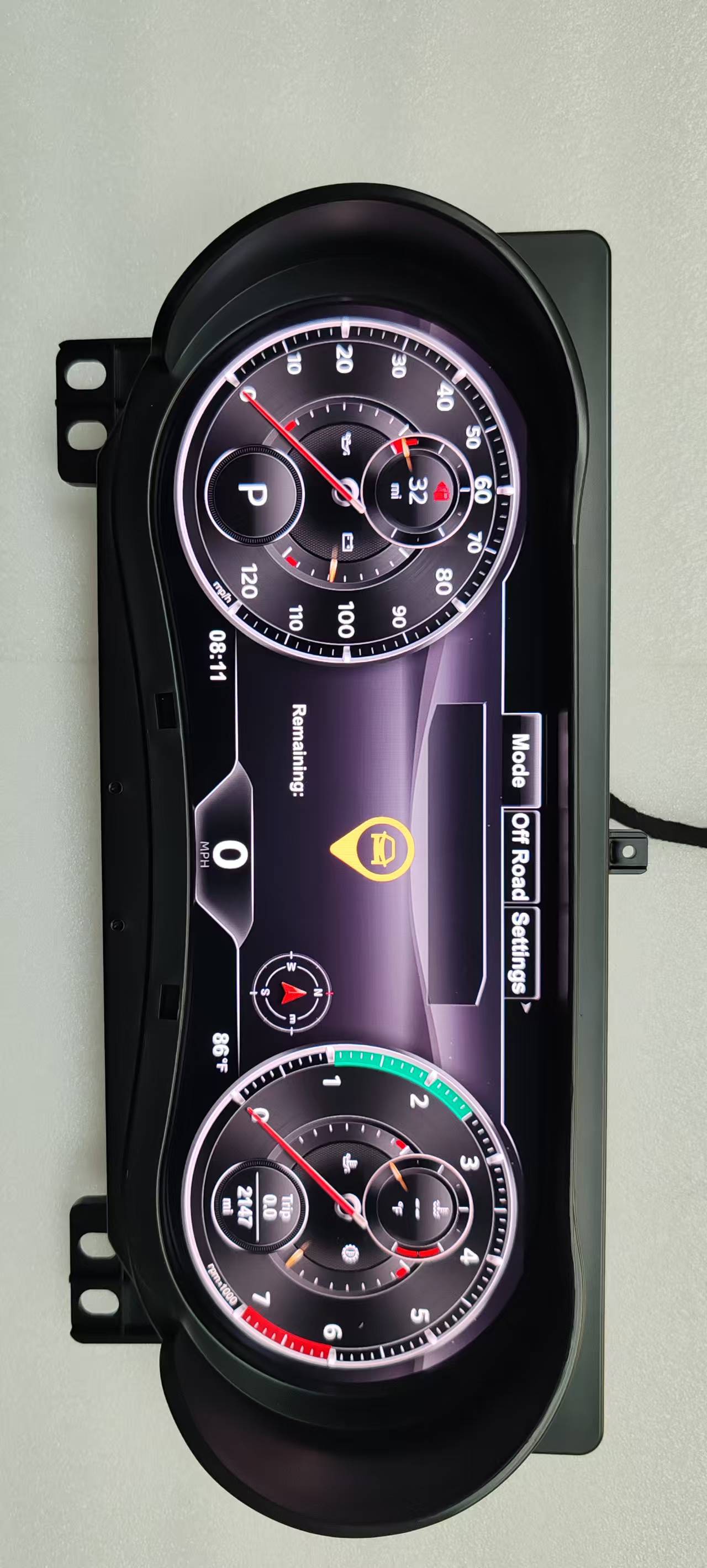 Suitable for Jeep Wrangler 2007-2023, Modified and Upgraded Full Lcd Instrument Panel