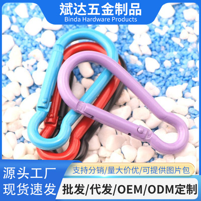Manufactor supply 5 S Electrophoresis colour Matte aluminium alloy Carabiner Bag buckle multi-function Jewelry Pendant