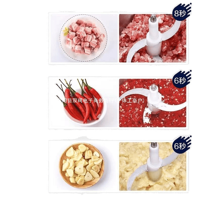 德国全自动电动家用绞肉机不锈钢搅菜粉碎机多功能搅拌机辣椒料理|undefined