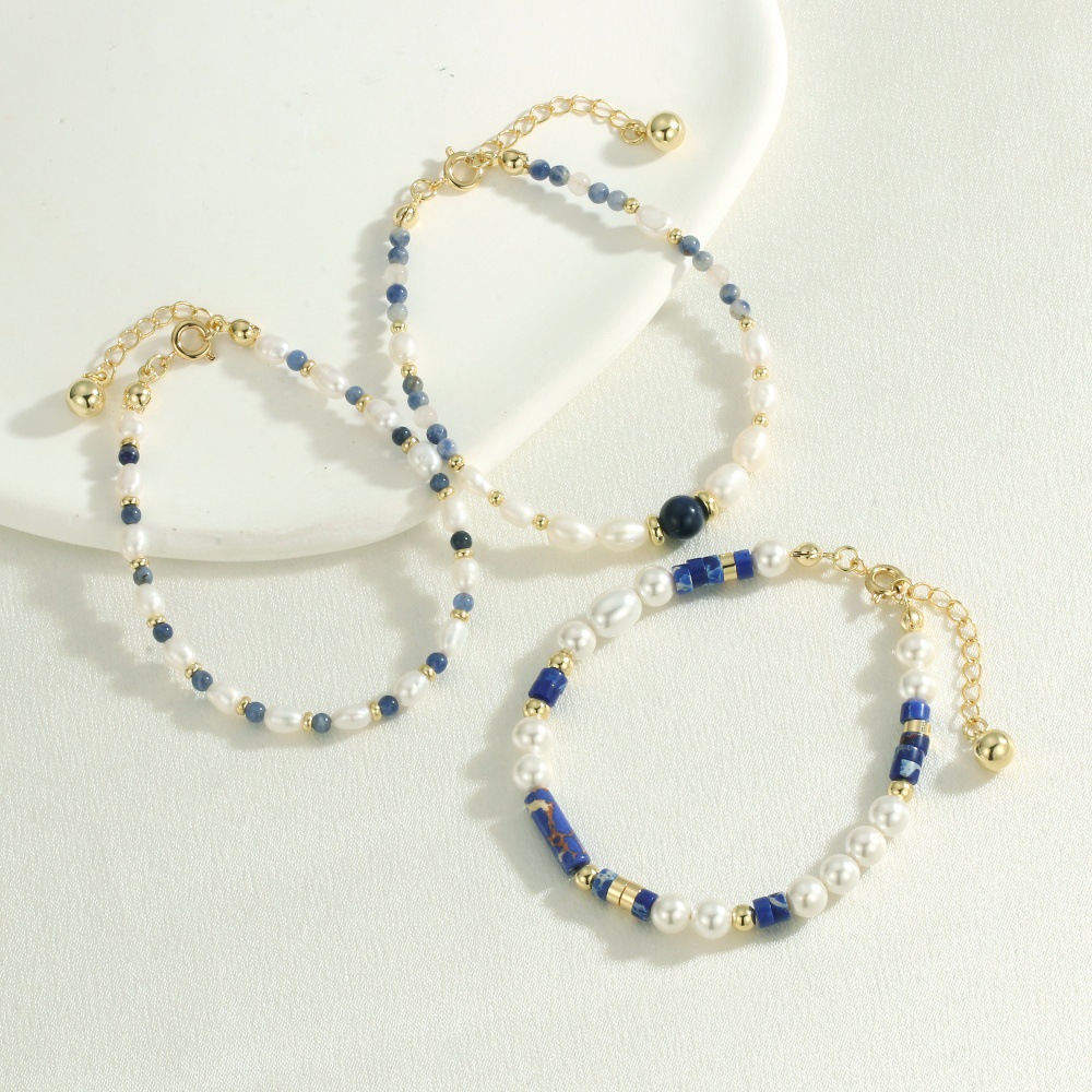 Collier ras de cou perles baroques élégant plaqué or et argent_voghion.com