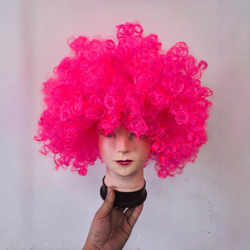 200 g Lengthened Explosion Head Clown Wig Fan Hair Party Wig 200 g Lengthened Explosion Head Clown Wig Fan Hair Party Wig