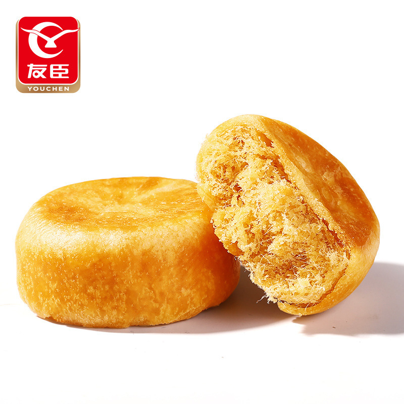 Youchen 朝食ホールボックスパイスナックペストリー 1 キロオリジナルミートフロスケーキギフトボックス食事代替軽食卸売|undefined