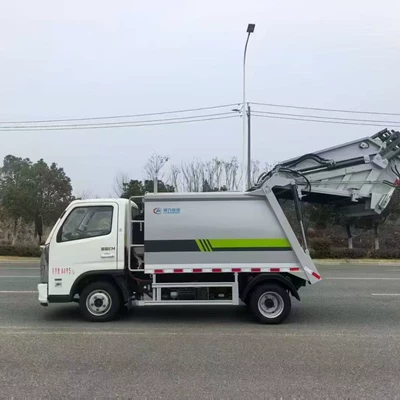 Truck, Urban Sanitation Vehicle, Community – Elektrik zibil maşınları