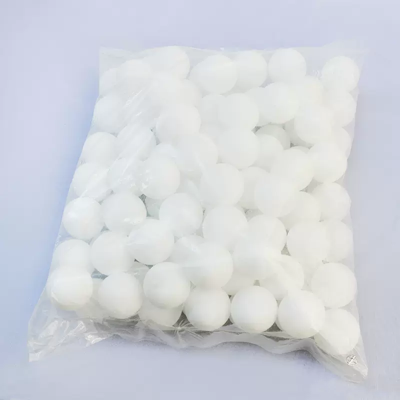 【开学季】厂家直销高弹耐打有缝PP40+学校体育课训练乒乓球批发