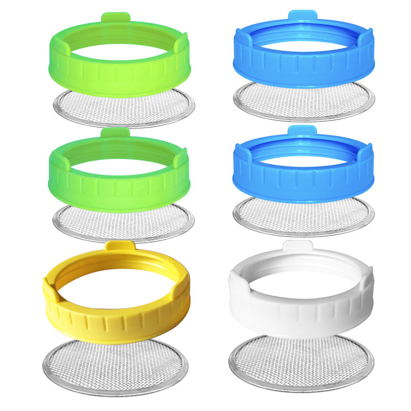 New Product: 86mm Wide-Mouth Mason Jar Lid, Detachable Sprouting Jar Lid, Seed Sprouting Jar Set New Product: 86mm Wide-Mouth Mason Jar Lid, Detachable Sprouting Jar Lid, Seed Sprouting Jar Set