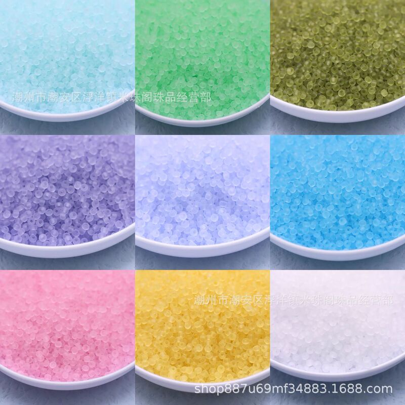Trendy Color 3mm Frosted Transparent Ice Perfect Rice Beads Handmade DIY Bracelet Necklace Jewelry Beads 22 Colors Trendy Color 3mm Frosted Transparent Ice Perfect Rice Beads Handmade DIY Bracelet Necklace Jewelry Beads 22 Colors