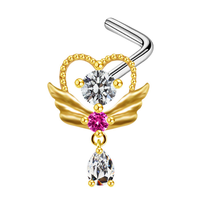7g Weight Belly Ring Classification 1 Piece Quantity Holiday, Party Occasion 304 Stainless Steel, 316L Stainless Steel , Copper Material Heart Shape Pattern All Seasons Season Unisex Gender Streetwear Style Waterproof Non Tarnish, Surgical Steel, Plating Craft 1 Piece 304 Stainless Steel 316L Stainless Steel Copper Belly Rings Heart Shape Waterproof Non Tarnish Surgical Steel Unisex 13