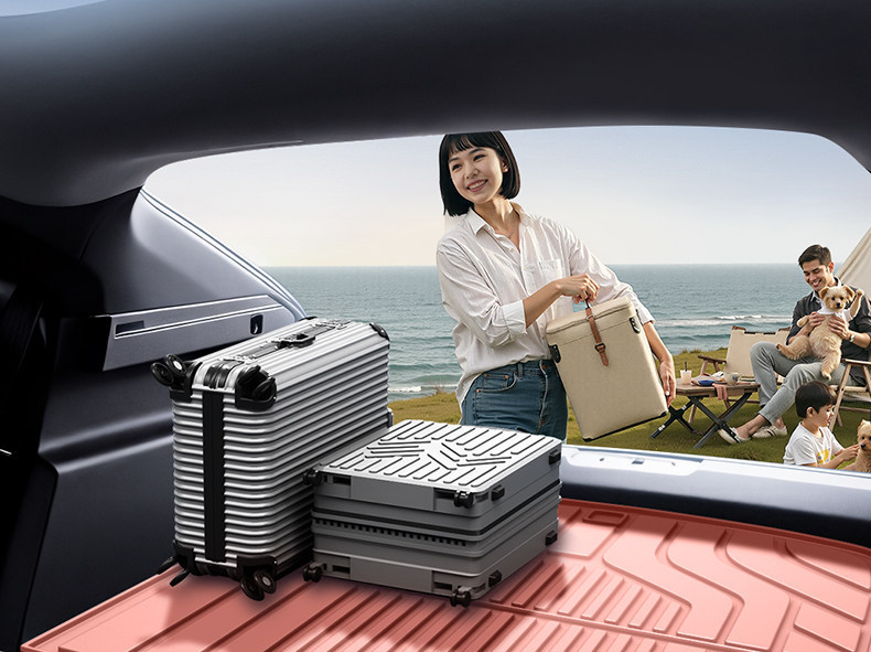 Suitable for Nio Ledao L80 Trunk Mat Tpe26 Model Car Interior Modification Accessories Foot Mat and Trunk-Specific Products