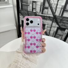南美爆款透明滴胶适用TECNO CAMON30樱桃PC印图Note40PLUS手机壳