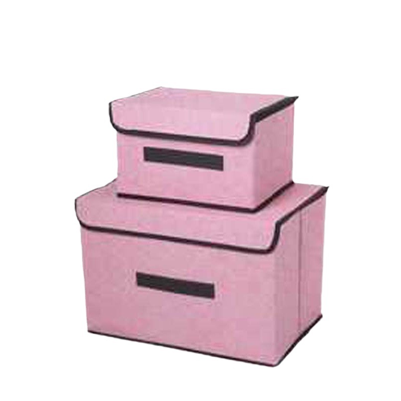 Caja de almacenamiento de tela no tejida, plegable, de gran capacidad, para ropa del hogar, organizador de armario, venta al por mayor