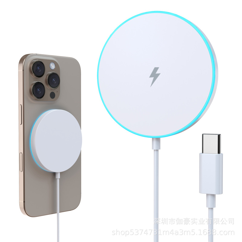 国境を越えた工場直販磁気ワイヤレス磁気充電器 Apple 携帯電話ワイヤレス充電器急速充電ワイヤレス充電器に適しています|undefined