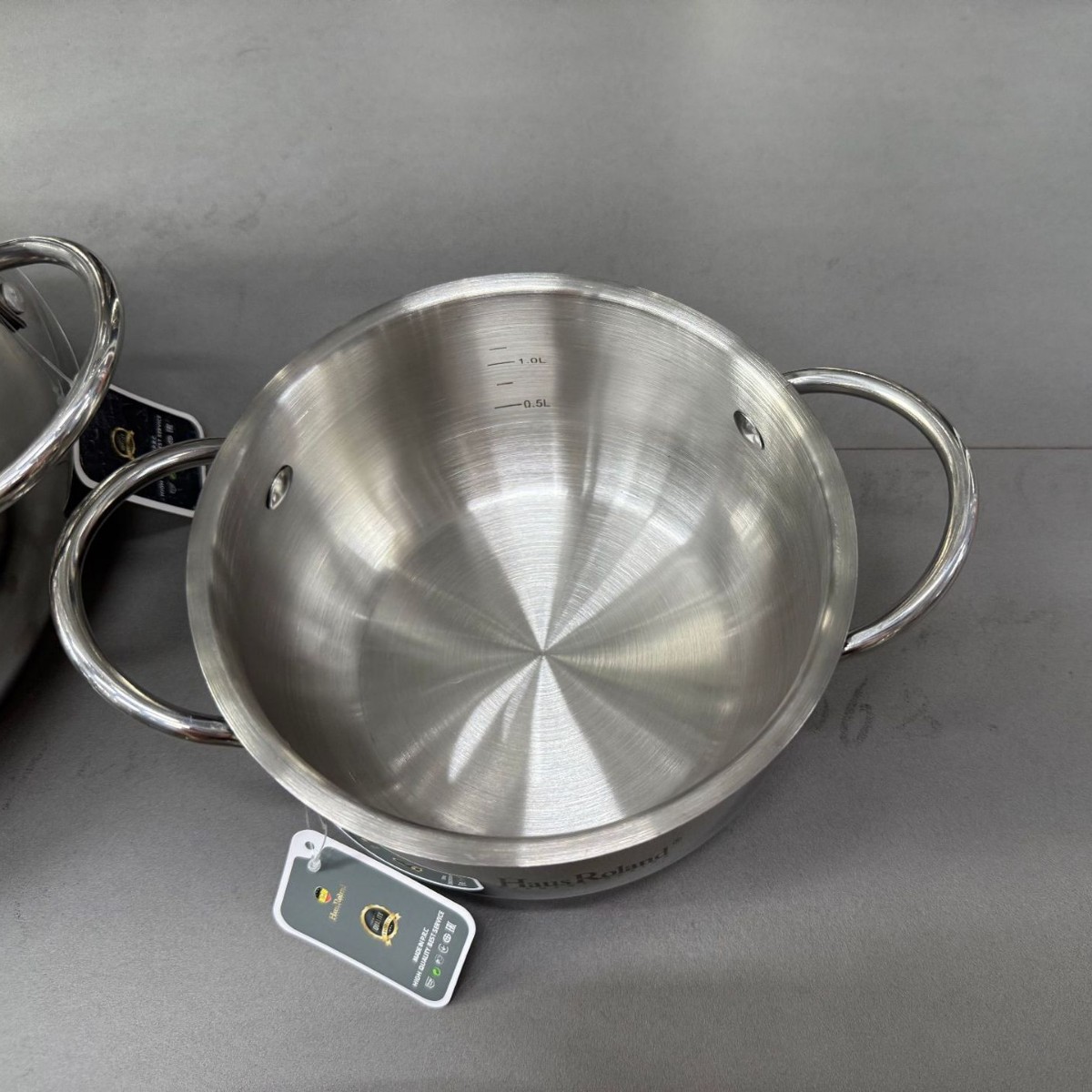 Juego de olla de acero inoxidable de 5 piezas de Jiangmen