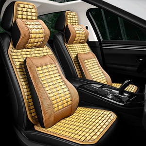New summer bamboo car cushion mahjong summer mat bamboo car cushion car truck universal seat cushion cool cushion