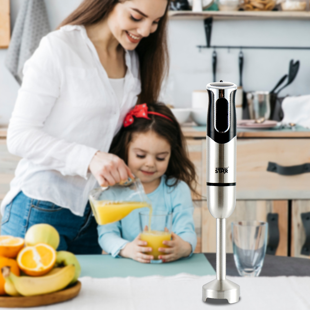 Estrella ganadora estándar británico estándar europeo carne picada jugo plato de crema multifunción varilla de agitación eléctrica de mano