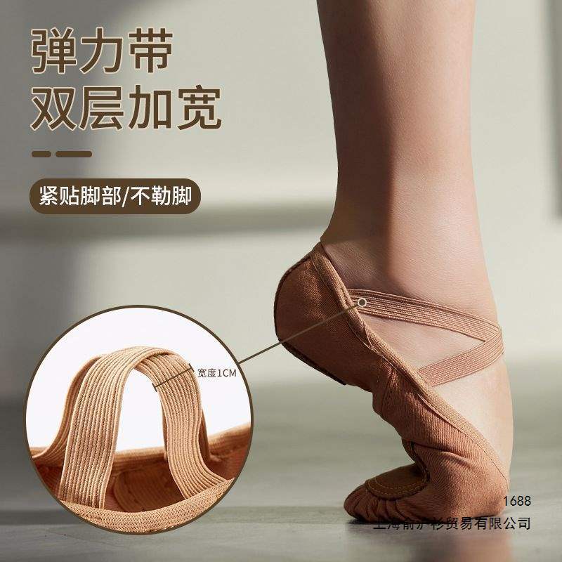 Elastic Fabric Dance Shoes for Women, Soft-Soled Practice Shoes, Adult Instructor Shoes, New Cat Claw Shoes, Ballet Shoes, Body Shape Shoes Manufacturer