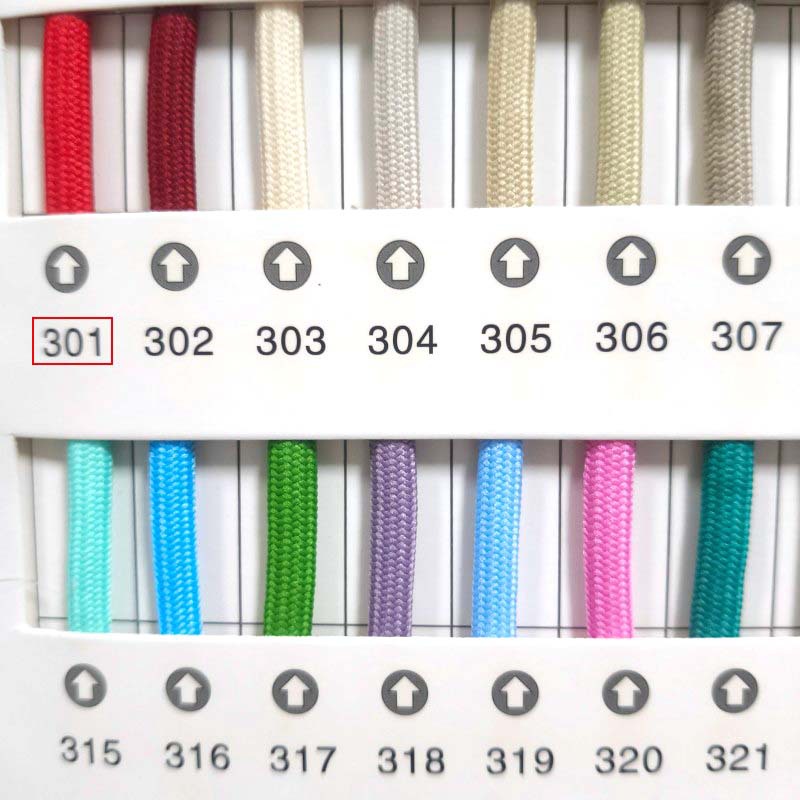 210 color 4mm color unisex cifrado cordón redondo negro y blanco cordón de zapatos casuales para zapatos blancos pequeños