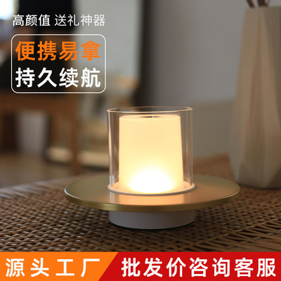 COMELY candlelight Atmosphere lamp bar desktop Table lamp Bedside Night light Study decorate romantic fashion Reading lamp