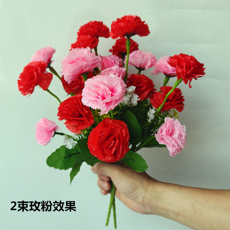 Reunión deportiva, actividades estudiantiles, baile, flores falsas coloridas, flores de plástico, flores de seda, baile, accesorios, ramo de simulación