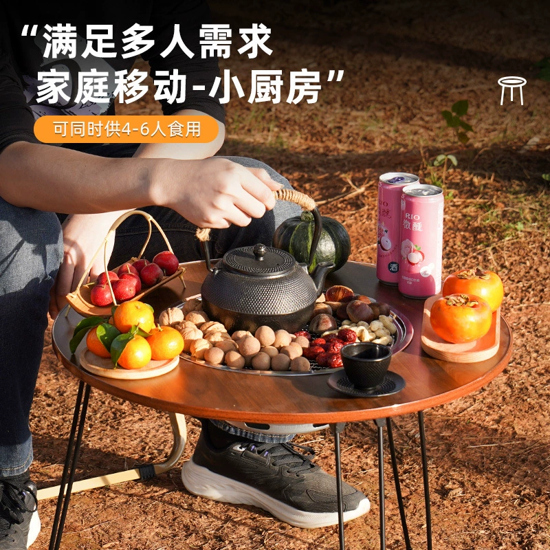 Открытый Барбекю Плита Главная Бездымное Барбекю Портативный Складной Стол Для Барбекю Уголь Барбекю Открытый Двор Плита Чай