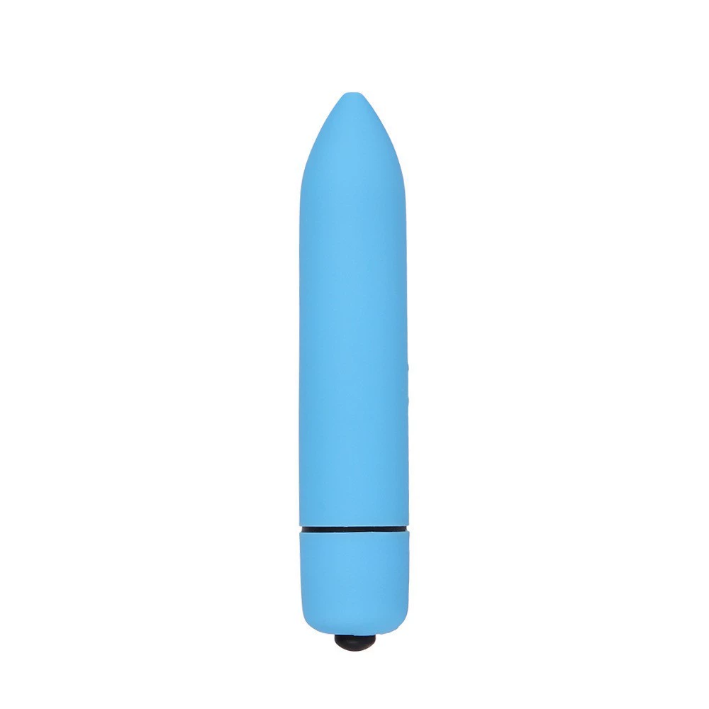 Mini Ten mini vibrator, sharp-headed frosted long design, single or 10-frequency compact personal massager