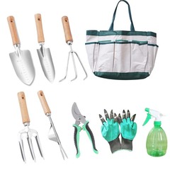 Gardening Tool Set for Flower Lovers - 7-Piece Set Including Planting Shovel, Seaweed Harvesting Tool, Flower Cultivation, Soil Tilling Tools