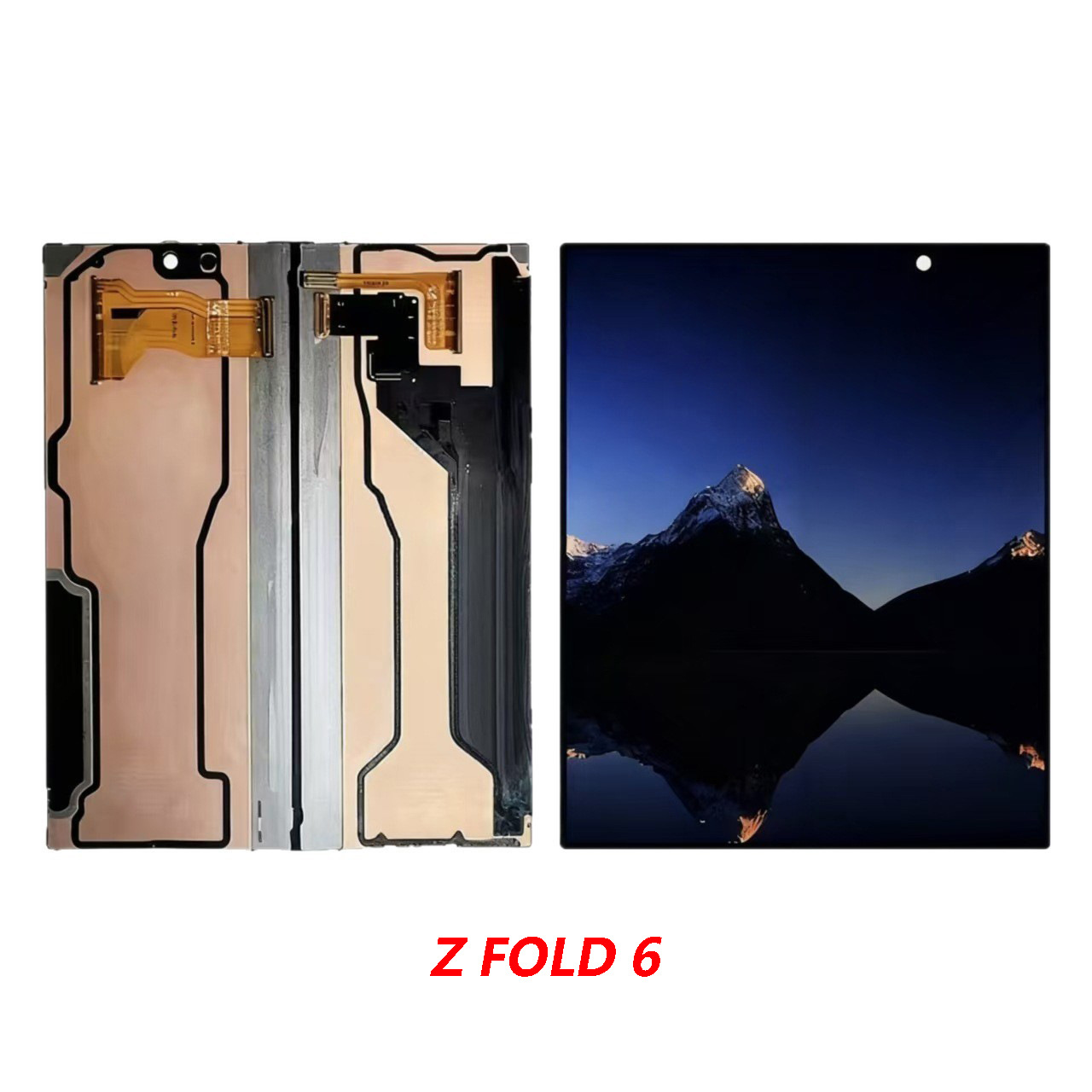 Aplicable a Samsung Galaxy Z FOLD 5 6 7 Series LCD Assembly Pantalla plegable